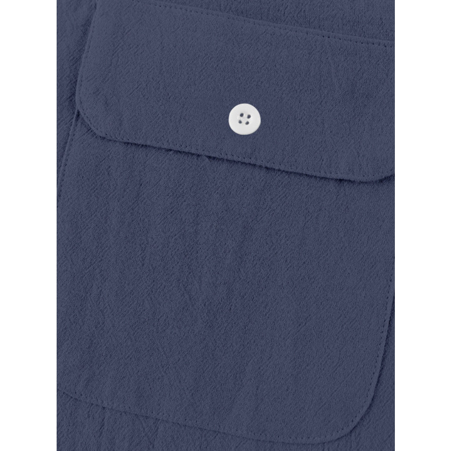 Men’s Full Size Casual Short Sleeve Shirt Plus Size Apparel and Accessories