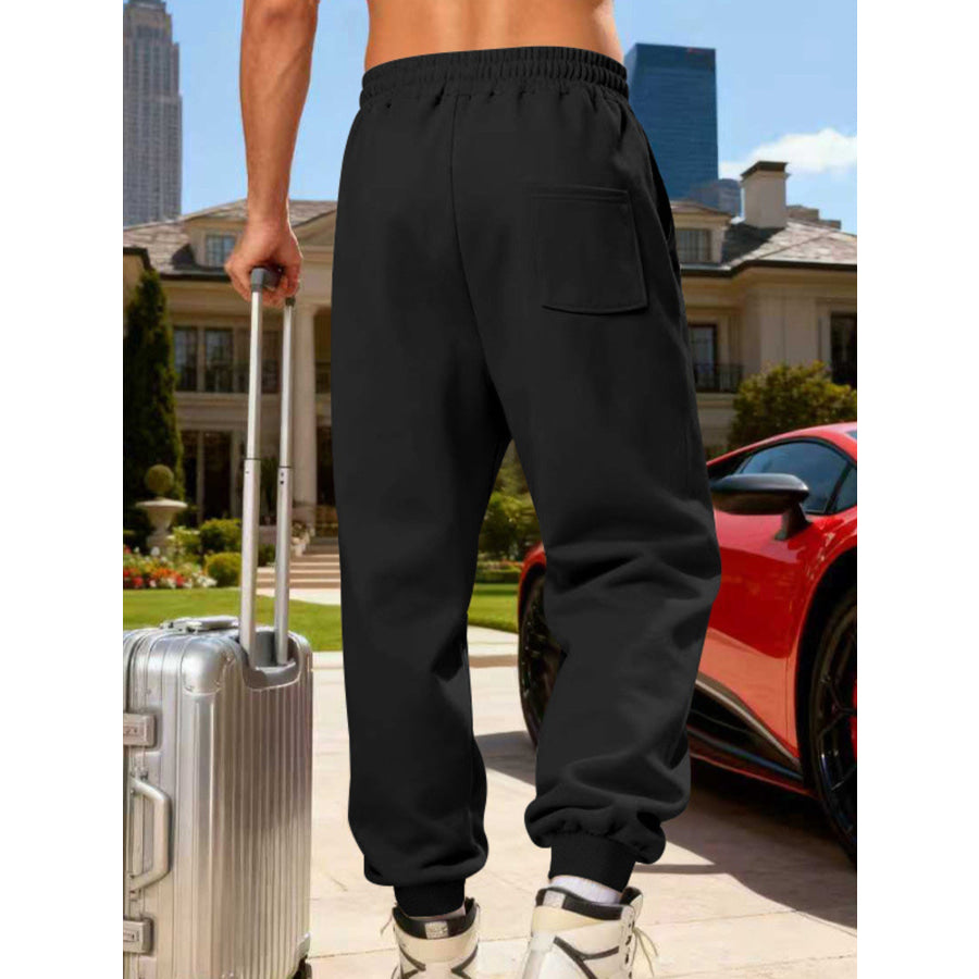 Men’s Full Size Casual Striped Cargo Joggers Plus Apparel and Accessories