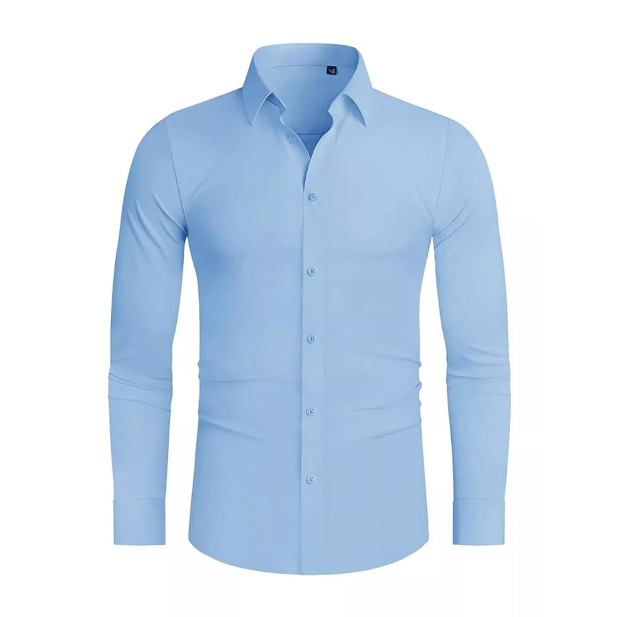 Men’s Full Size Classic Crisp Long-Sleeve Shirt Plus Apparel and Accessories