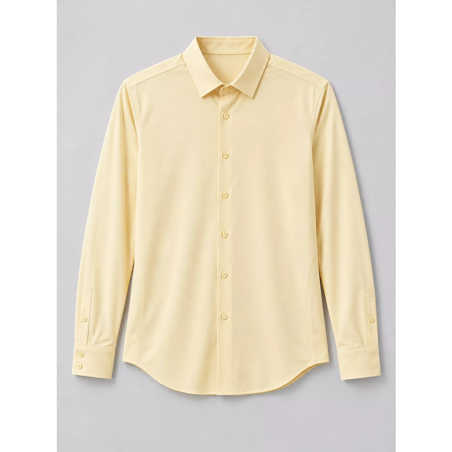 Men’s Full Size Classic Crisp Long-Sleeve Shirt Plus Apparel and Accessories