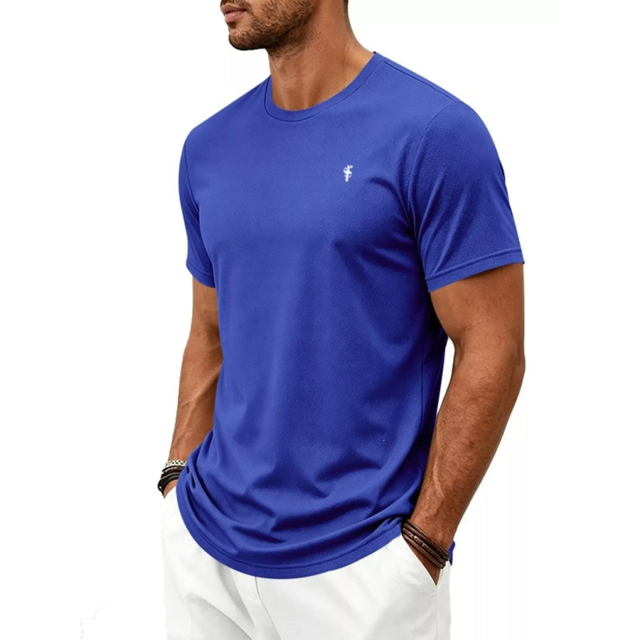 Men’s Full Size Classic Fit Crew Neck T-Shirt Plus Size Apparel and Accessories