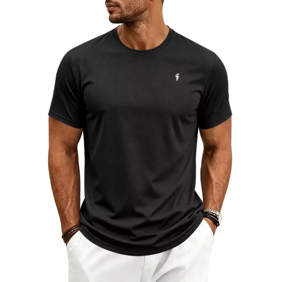 Men’s Full Size Classic Fit Crew Neck T-Shirt Plus Size Apparel and Accessories