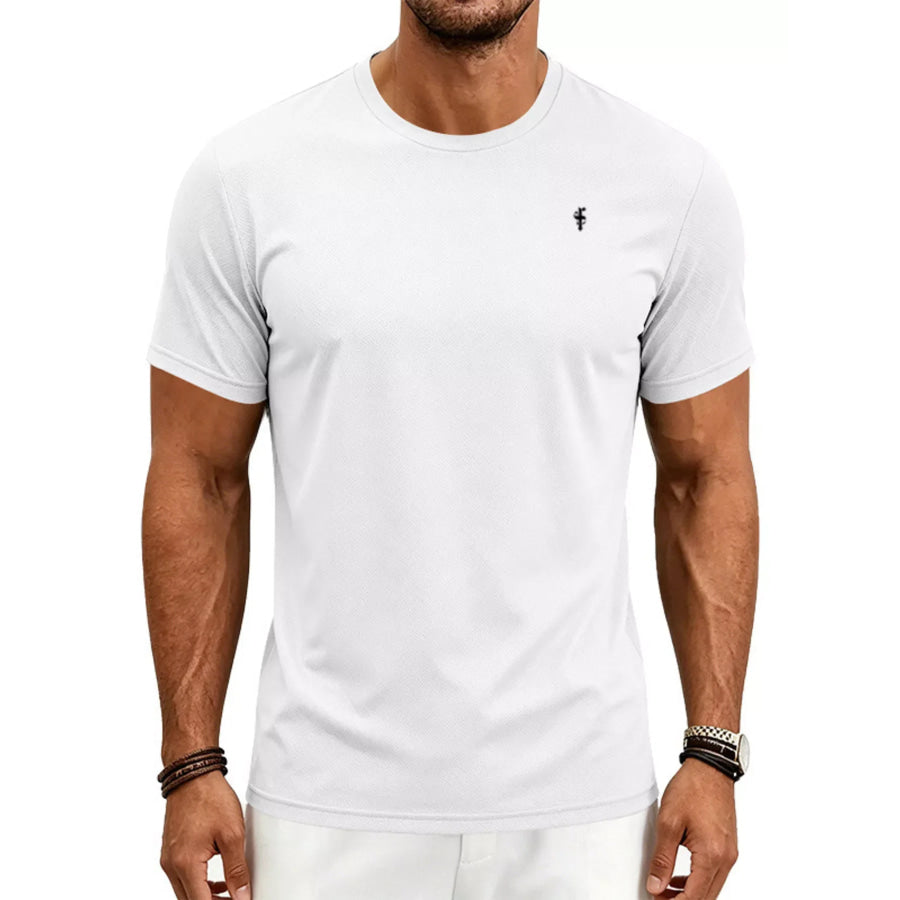 Men’s Full Size Classic Fit Crew Neck T-Shirt Plus Size Apparel and Accessories