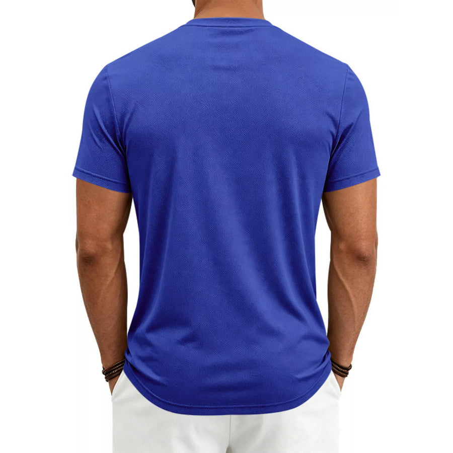 Men’s Full Size Classic Fit Crew Neck T-Shirt Plus Size Apparel and Accessories