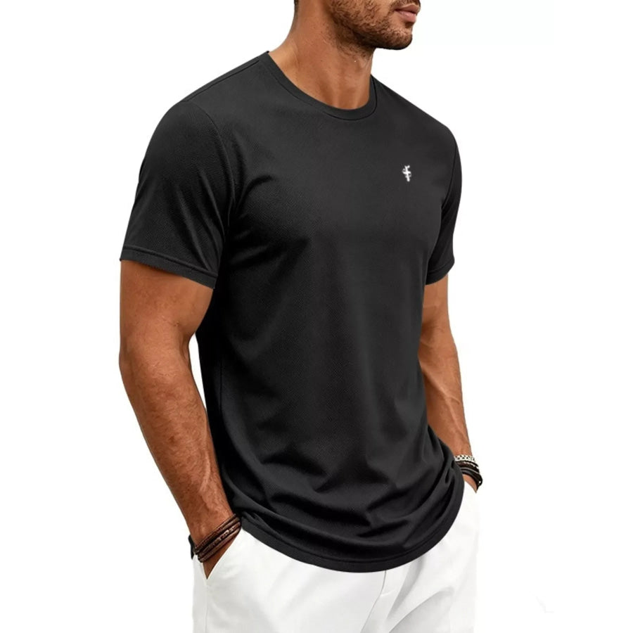 Men’s Full Size Classic Fit Crew Neck T-Shirt Plus Apparel and Accessories