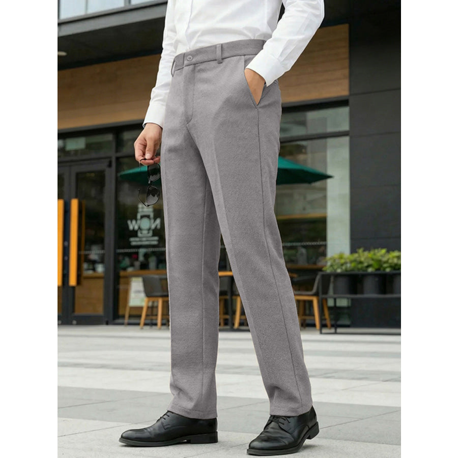Men’s Full Size Classic Fit Dress Pants Plus Size Apparel and Accessories