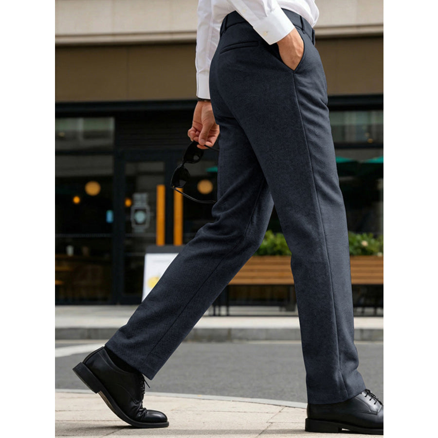 Men’s Full Size Classic Fit Dress Pants Plus Size Apparel and Accessories