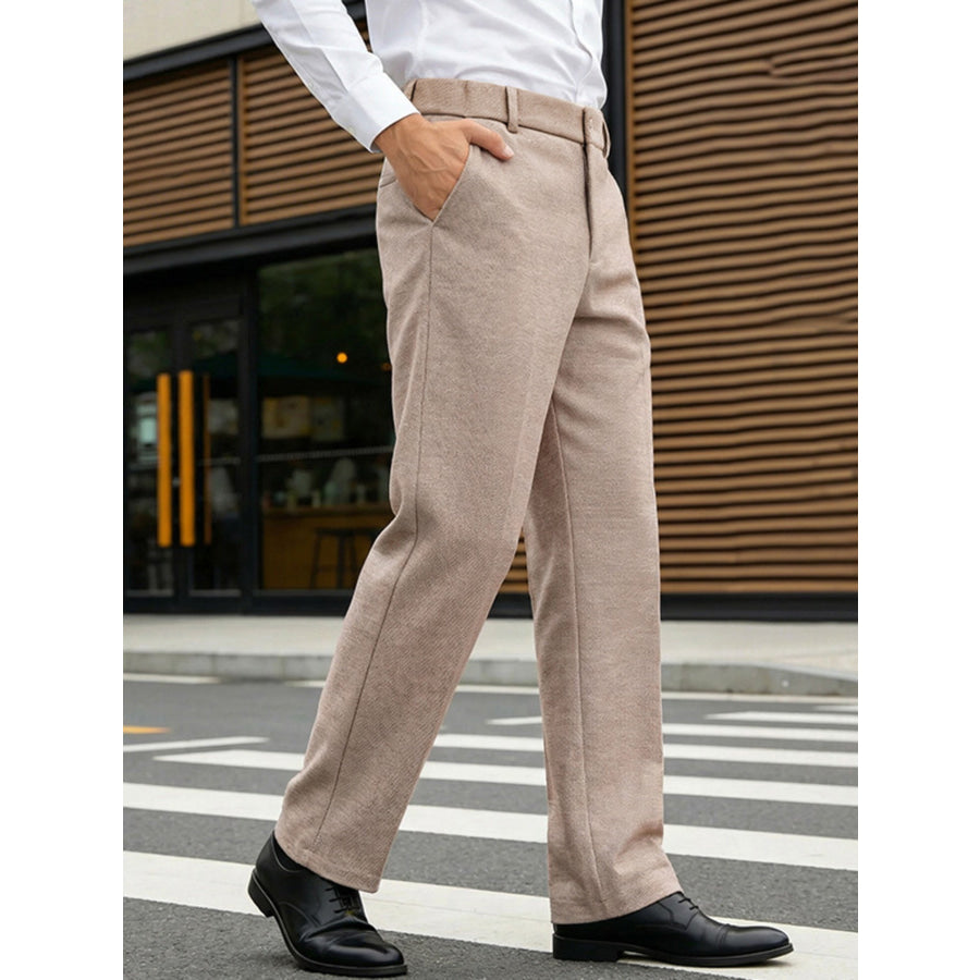 Men’s Full Size Classic Fit Dress Pants Plus Size Apparel and Accessories