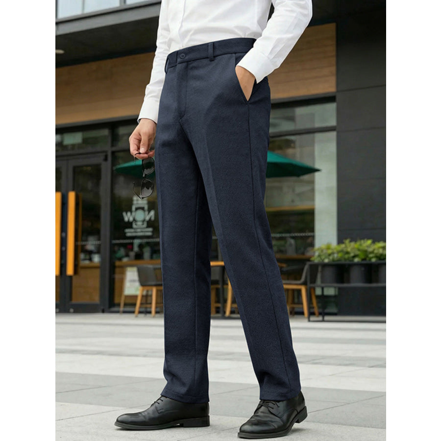 Men’s Full Size Classic Fit Dress Pants Plus Size Apparel and Accessories