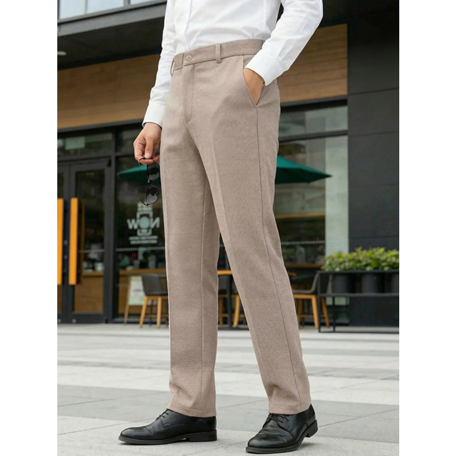 Men’s Full Size Classic Fit Dress Pants Plus Size Apparel and Accessories