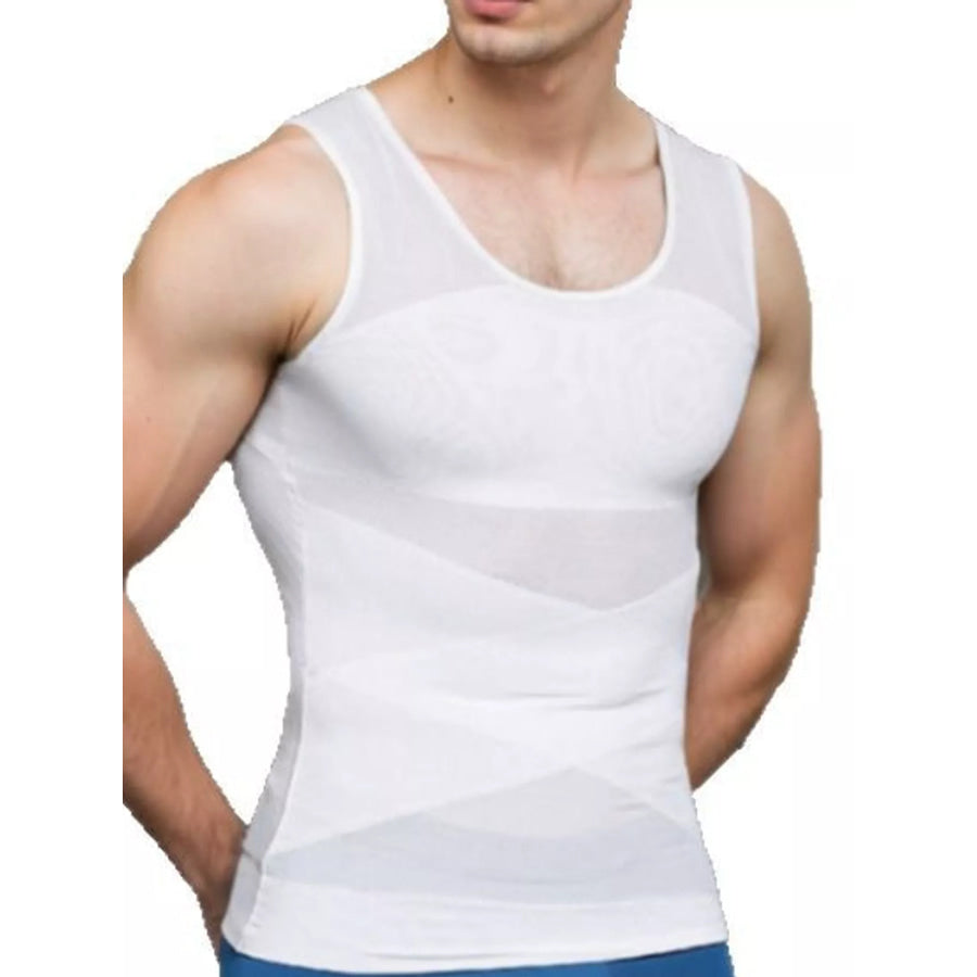 Men’s Full Size Crew Neck Mesh Tank Top Plus Apparel and Accessories