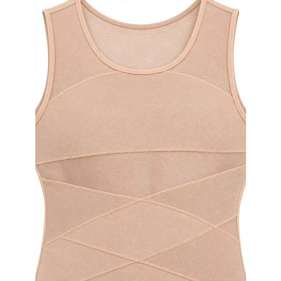 Men’s Full Size Crew Neck Mesh Tank Top Plus Apparel and Accessories