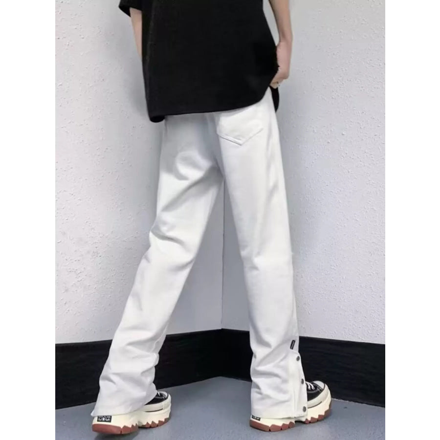 Men’s Full Size Distressed Loose Fit Jeans Plus Size Apparel and Accessories