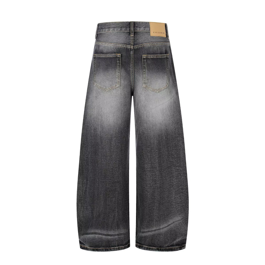 Men’s Full Size Distressed Wide-Leg Jeans Plus Size Apparel and Accessories