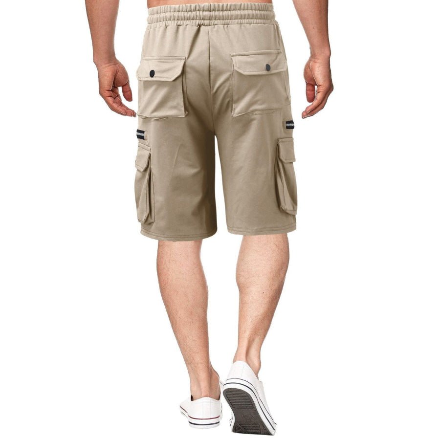 Men’s Full Size Drawstring Cargo Shorts Plus Apparel and Accessories