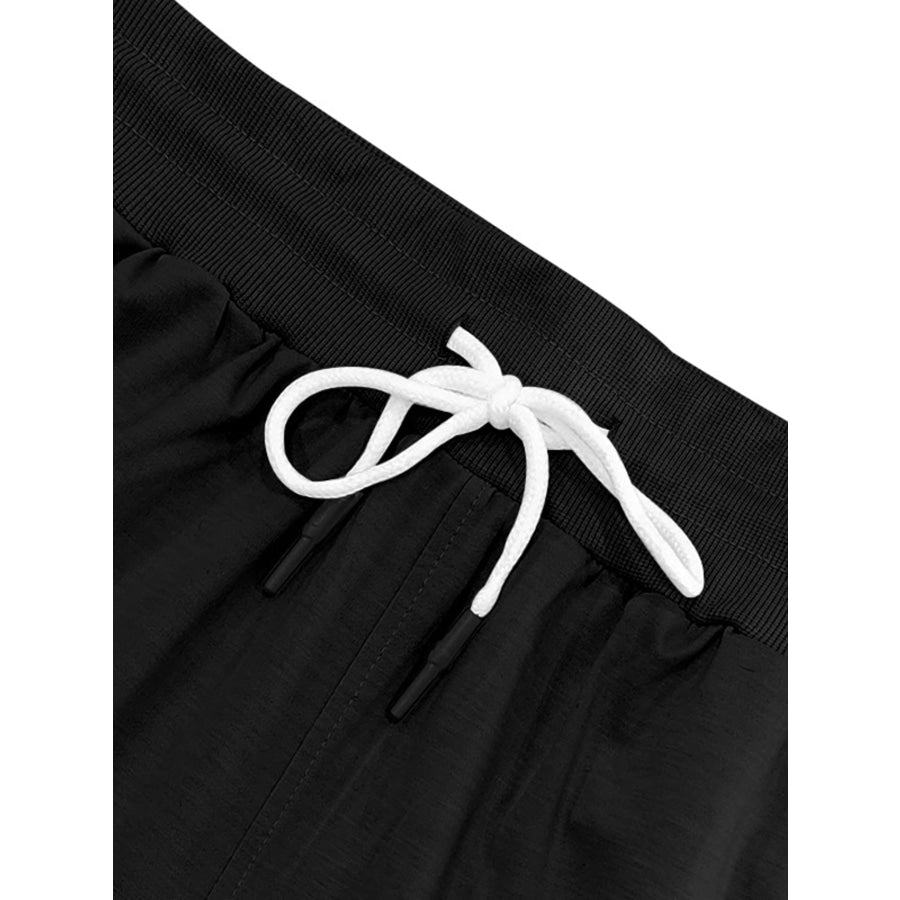 Men’s Full Size Drawstring Casual Shorts Plus Size Apparel and Accessories