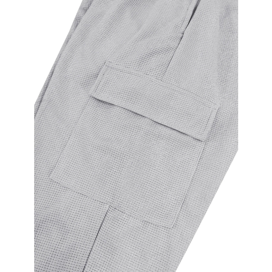 Men’s Full Size Drawstring Joggers with Pockets Plus Size Apparel and Accessories