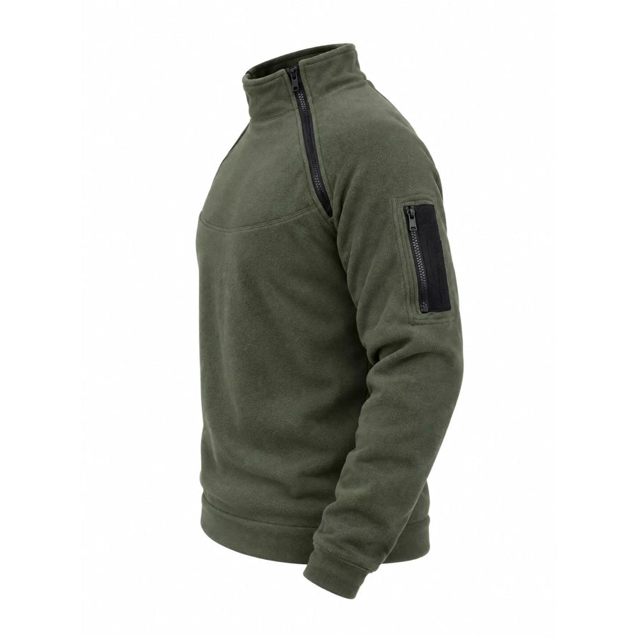 Men’s Full Size Fleece Sweatshirt with Dual Zipper Plus Apparel and Accessories