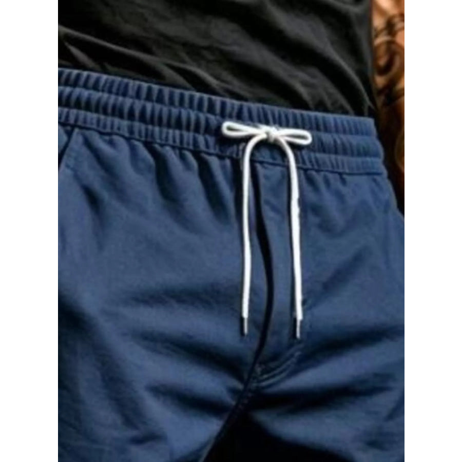 Men’s Full Size Graffiti Print Cargo Joggers Plus Size Apparel and Accessories