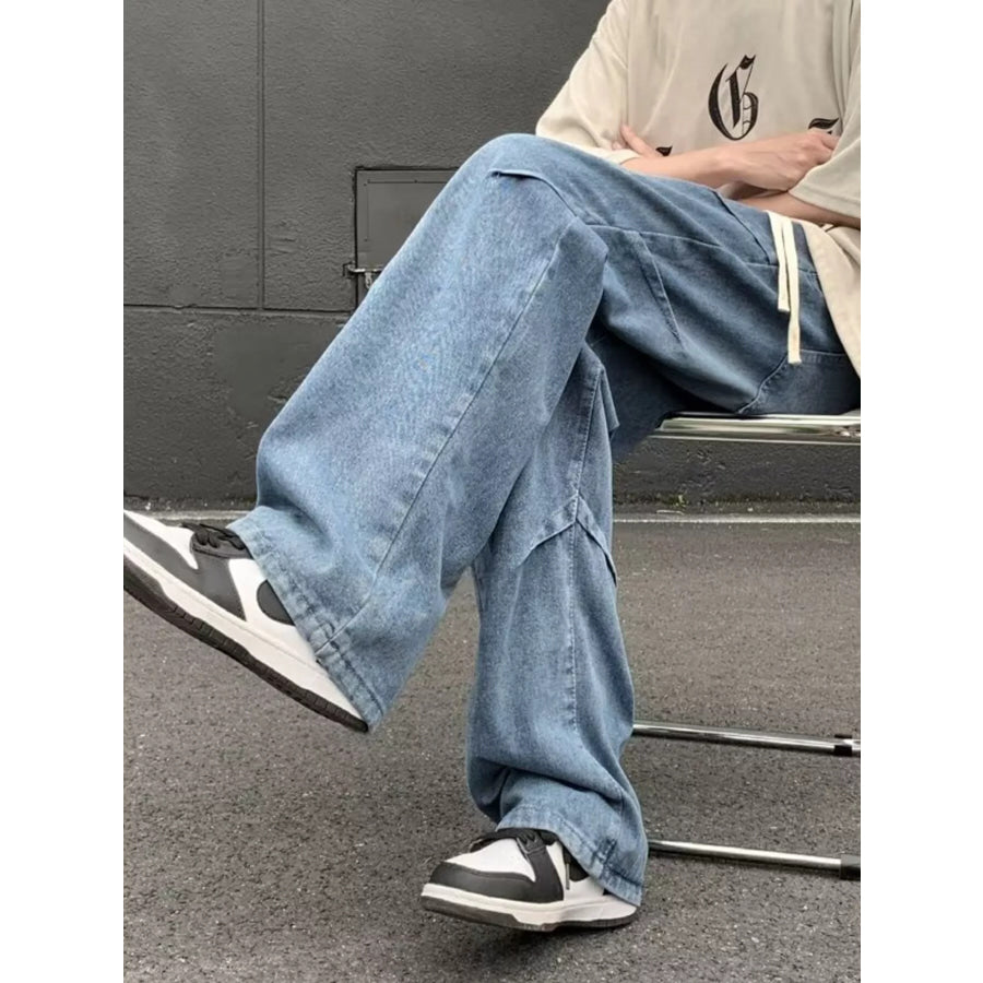 Men’s Full Size Loose Fit Jeans Plus Size Apparel and Accessories