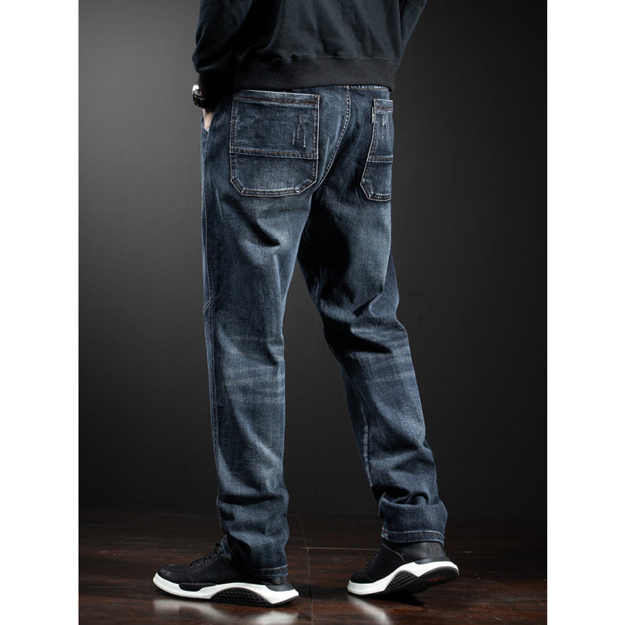 Men’s Full Size Loose Fit Jeans Plus Size Apparel and Accessories