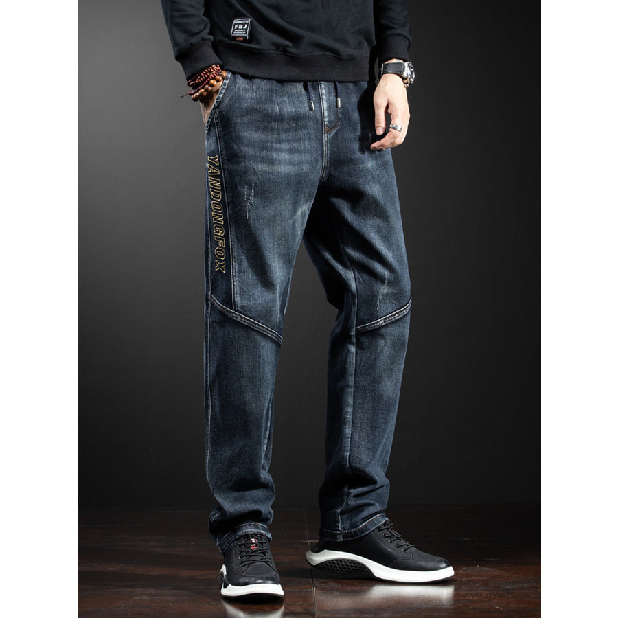 Men’s Full Size Loose Fit Jeans Plus Size Apparel and Accessories