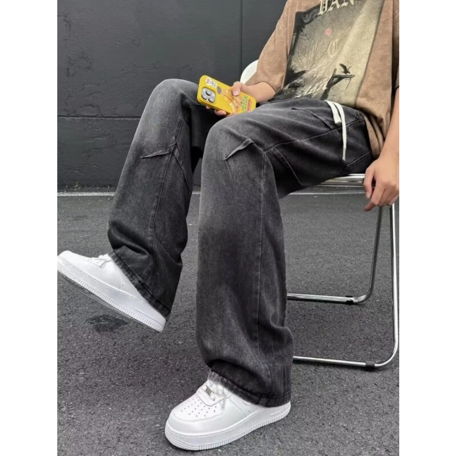 Men’s Full Size Loose Fit Jeans Plus Size Apparel and Accessories