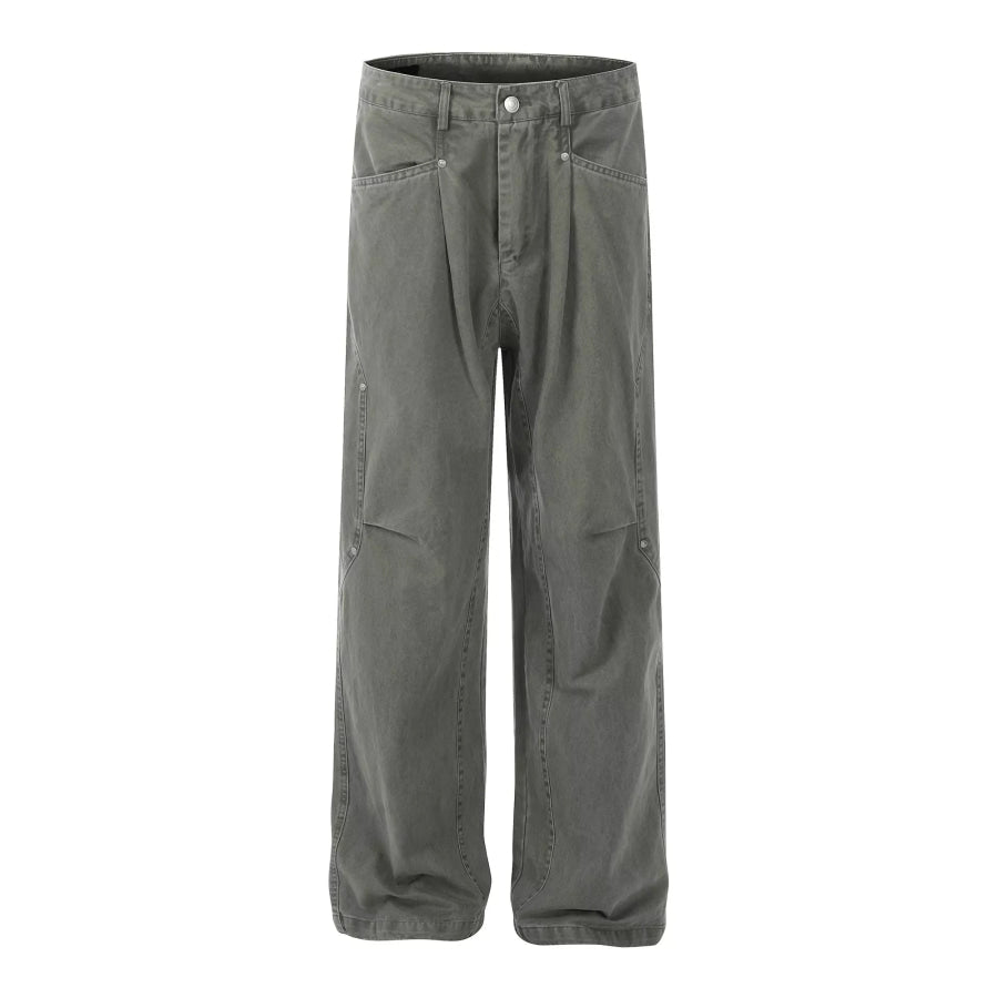 Men’s Full Size Loose Fit Pants Plus Size Green / S Apparel and Accessories