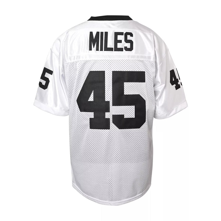 Men’s Full Size Number 45 Breathable Mesh Active Football Jersey T-Shirt Plus White / S Apparel and Accessories