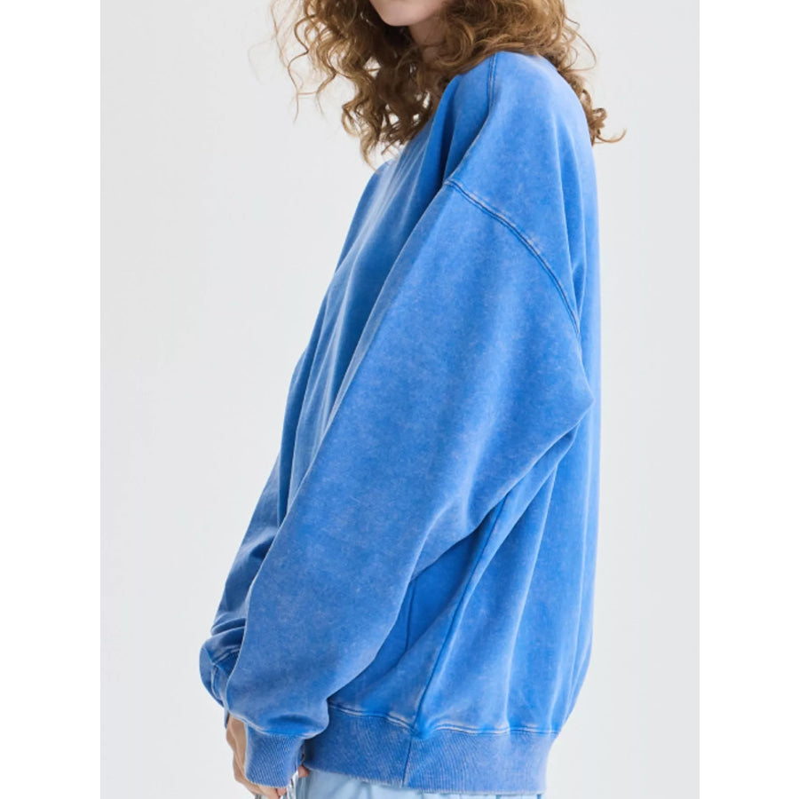 Men’s Full Size Oversized Crew Neck Sweatshirt Plus Apparel and Accessories