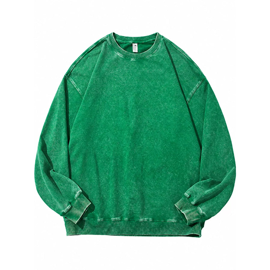 Men’s Full Size Oversized Crew Neck Sweatshirt Plus Apparel and Accessories
