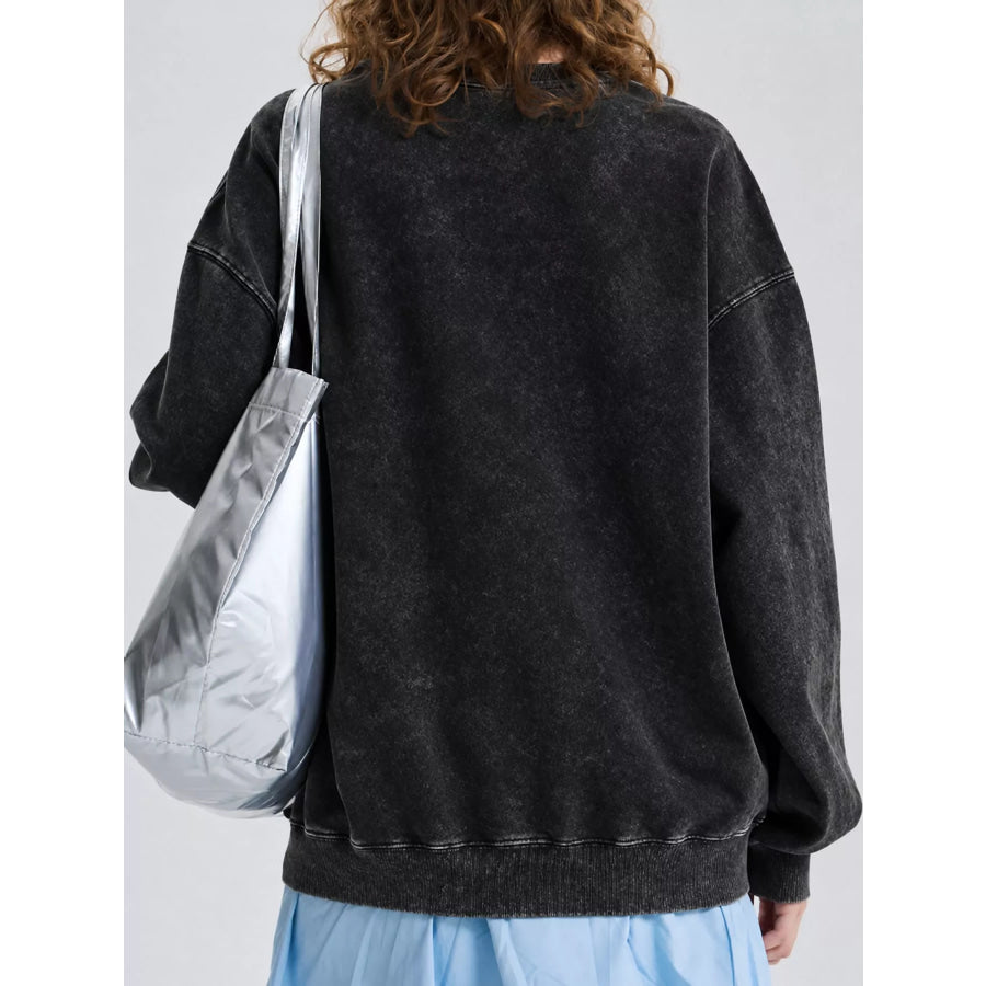 Men’s Full Size Oversized Crew Neck Sweatshirt Plus Apparel and Accessories