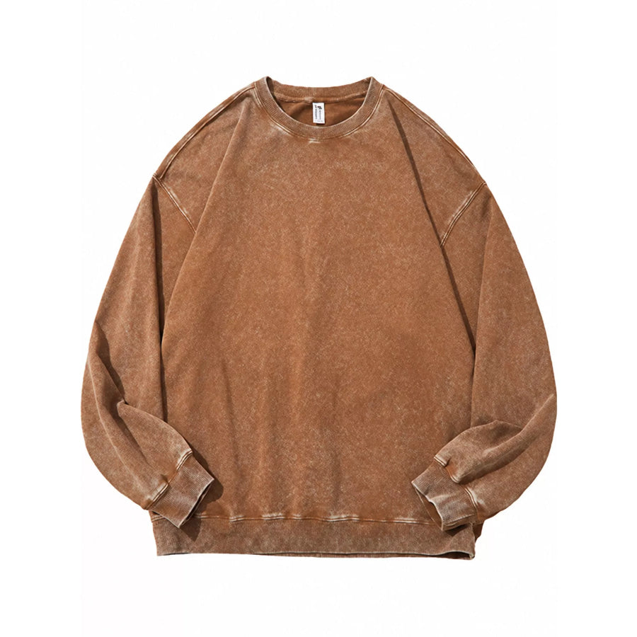 Men’s Full Size Oversized Crew Neck Sweatshirt Plus Apparel and Accessories
