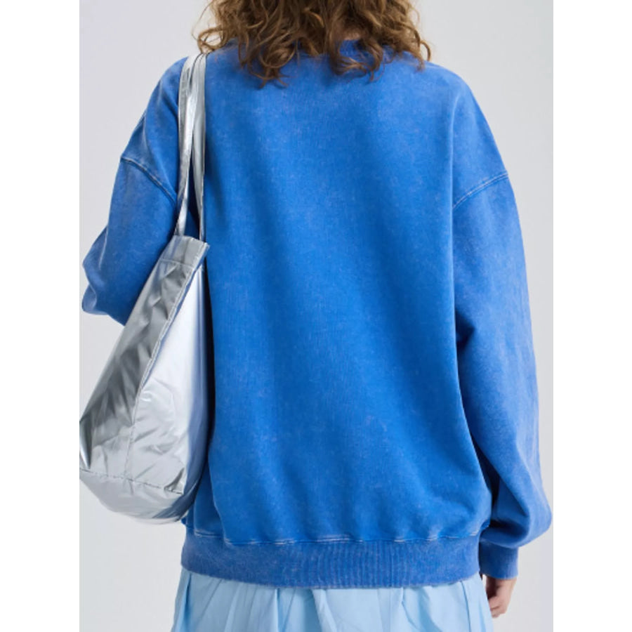Men’s Full Size Oversized Crew Neck Sweatshirt Plus Apparel and Accessories