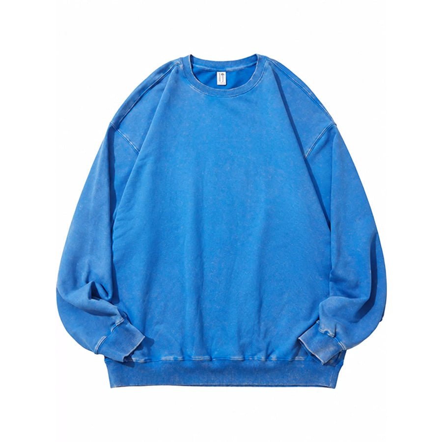 Men’s Full Size Oversized Crew Neck Sweatshirt Plus Apparel and Accessories