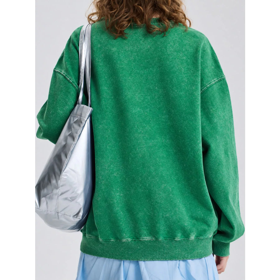 Men’s Full Size Oversized Crew Neck Sweatshirt Plus Apparel and Accessories