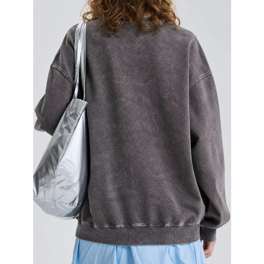 Men’s Full Size Oversized Crew Neck Sweatshirt Plus Apparel and Accessories