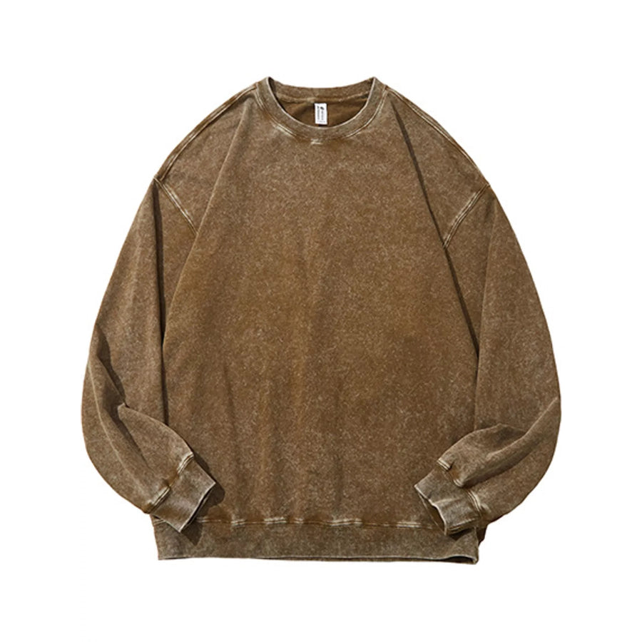 Men’s Full Size Oversized Crew Neck Sweatshirt Plus Apparel and Accessories