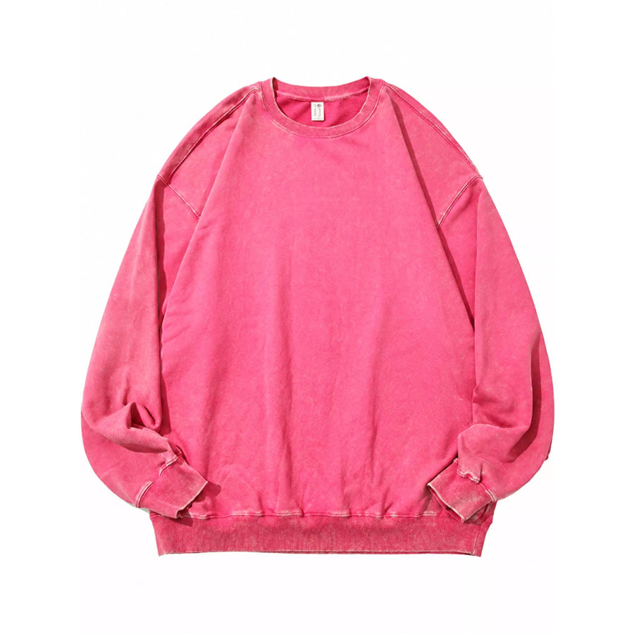 Men’s Full Size Oversized Crew Neck Sweatshirt Plus Apparel and Accessories