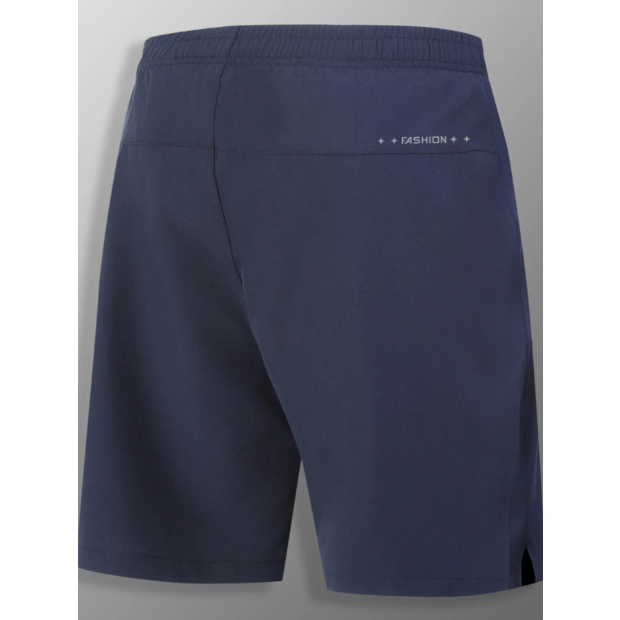 Men’s Full Size Quick-Dry Drawstring Shorts Plus Size Apparel and Accessories