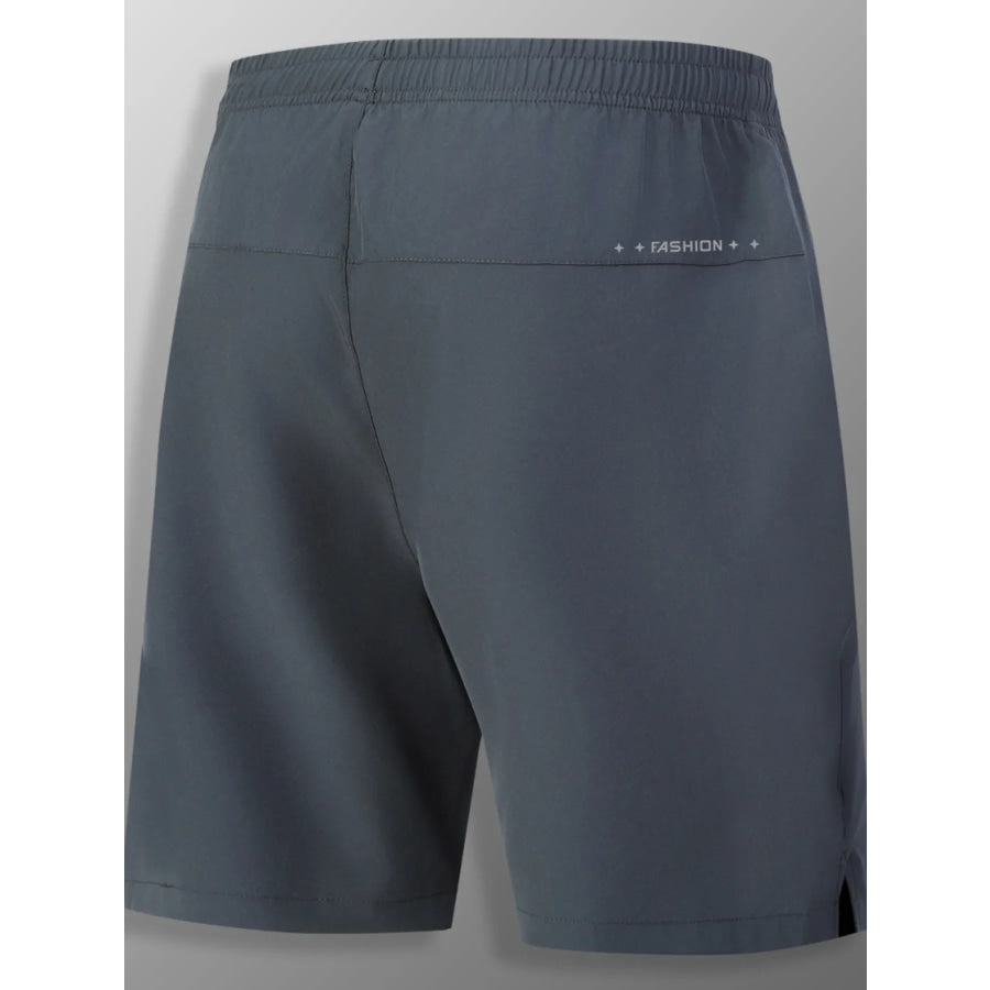 Men’s Full Size Quick-Dry Drawstring Shorts Plus Size Apparel and Accessories