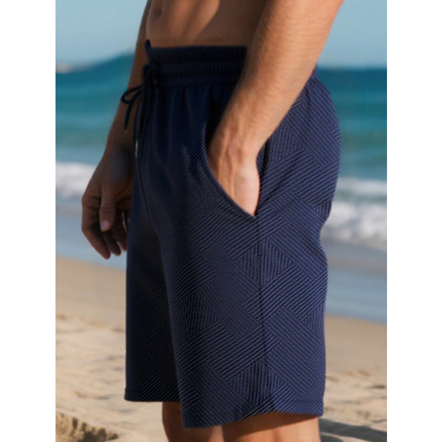 Men’s Full Size Relaxed Fit Drawstring Shorts Plus Size Apparel and Accessories