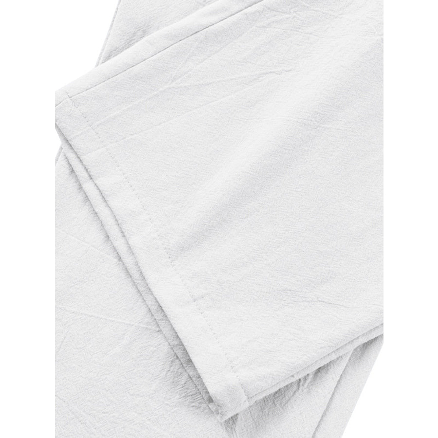 Men’s Full Size Relaxed Fit Pleated Pants Plus Size Apparel and Accessories