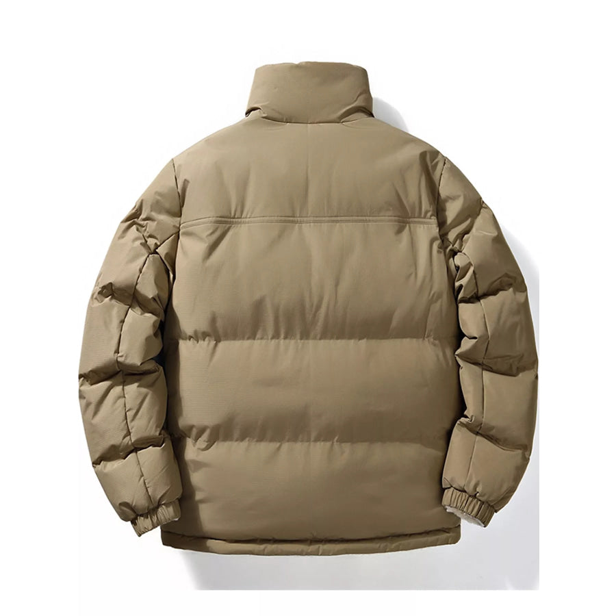 Men’s Full Size Reversible Sherpa-Lined Puffer Plus Apparel and Accessories