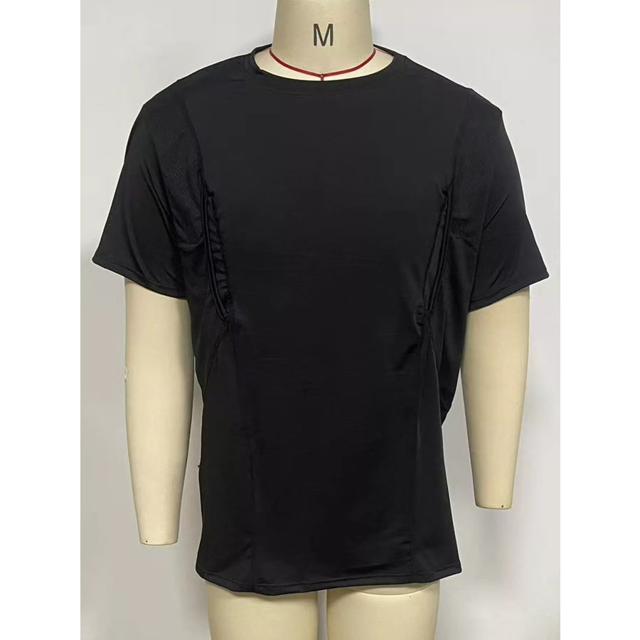 Men’s Full Size Short Sleeve Active T-Shirt Plus Apparel and Accessories