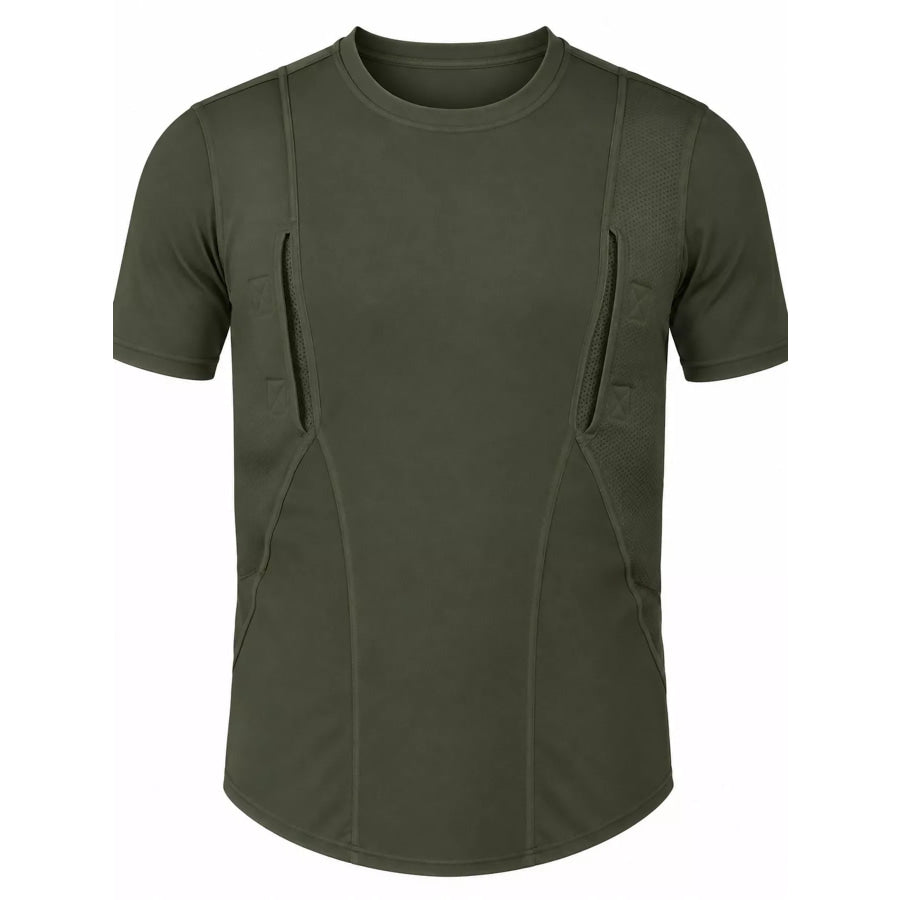 Men’s Full Size Short Sleeve Active T-Shirt Plus Apparel and Accessories