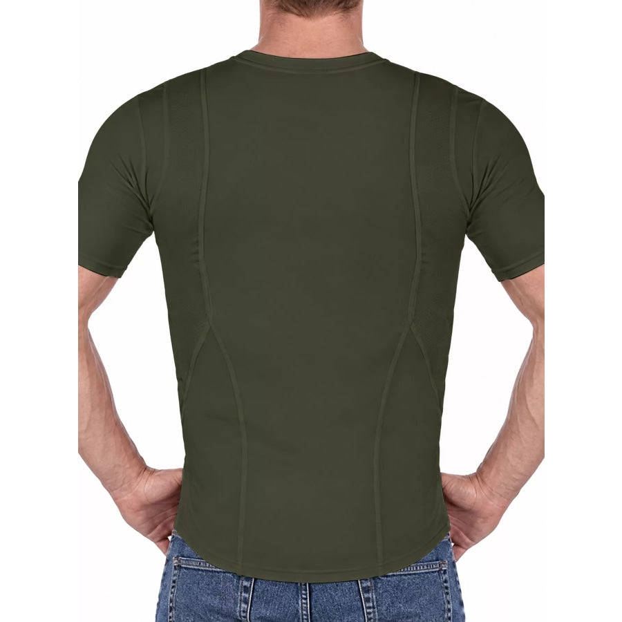 Men’s Full Size Short Sleeve Active T-Shirt Plus Apparel and Accessories