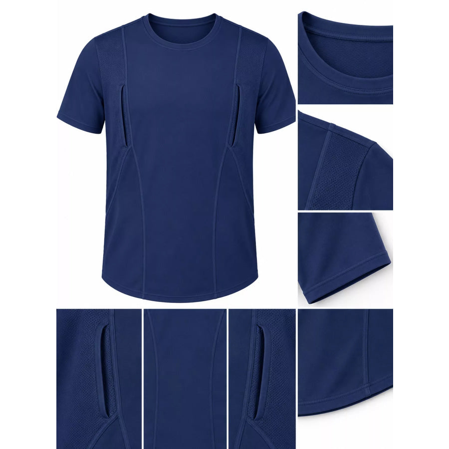 Men’s Full Size Short Sleeve Active T-Shirt Plus Apparel and Accessories