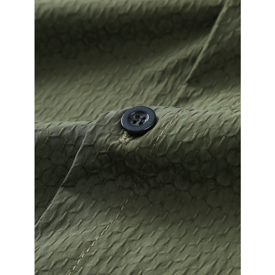 Men’s Full Size Short-Sleeve Casual Shirt Plus Size Apparel and Accessories
