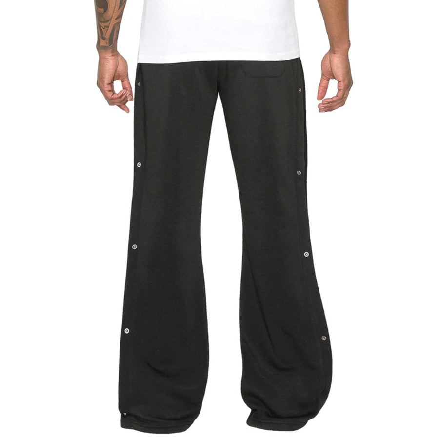Men’s Full Size Side Snap Button Pants Plus Size Apparel and Accessories